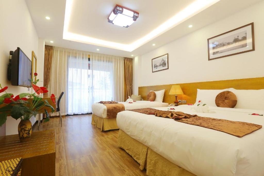 Hanoi Win Hotel & Travel Hanói Exterior foto